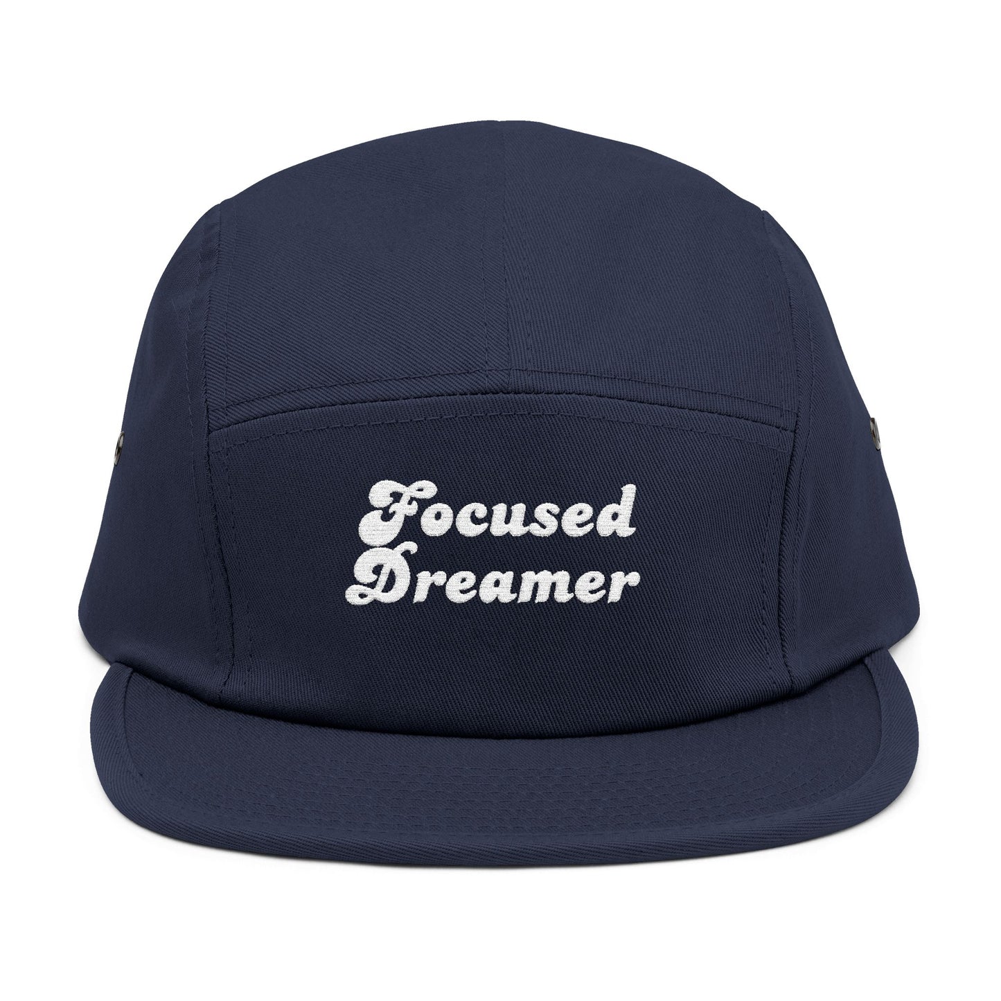 Focused Dreamer Embroidered 5-Panel Cap