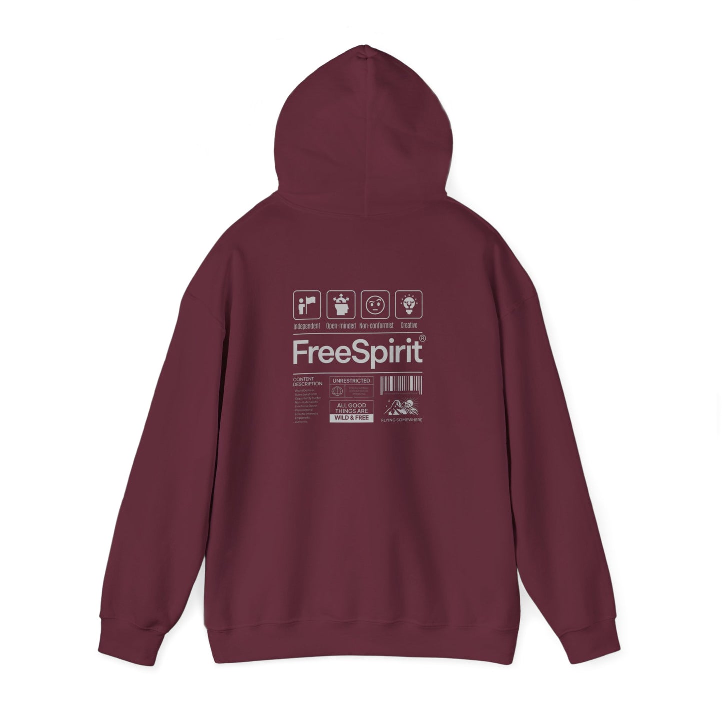 Free Spirit Minimalist Hoodie