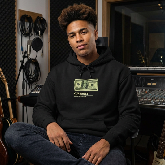 Currency Graphic Hoodie
