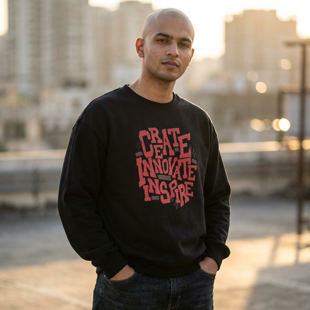 Create Innovate Inspire Crewneck Sweatshirt