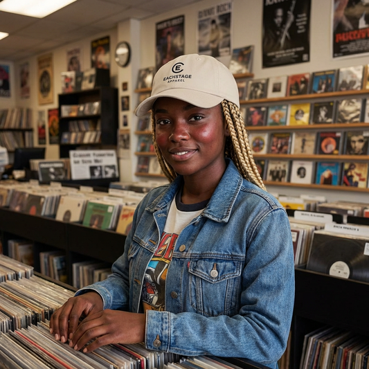 Classic Embroidered Baseball Hat – EachStage Apparel Logo