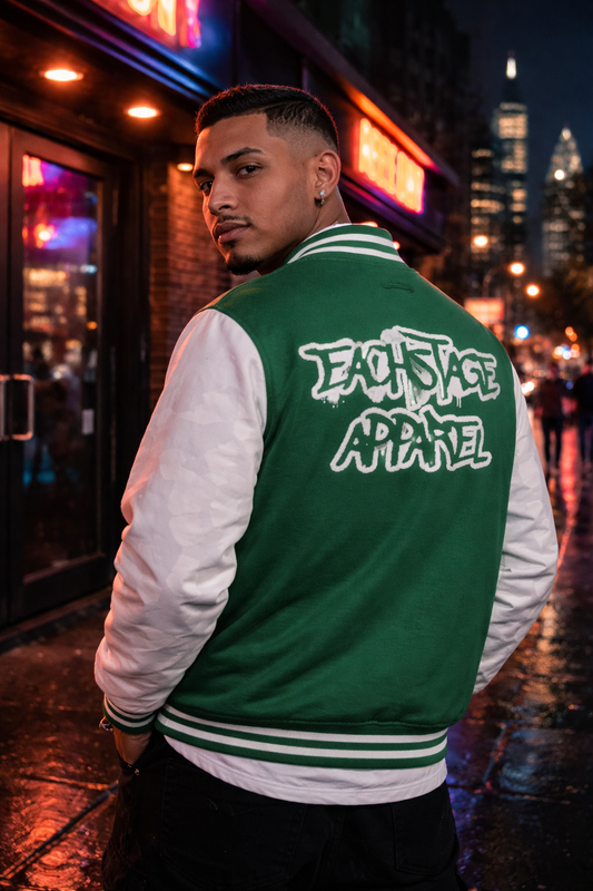 EachStage Apparel Varsity Jacket
