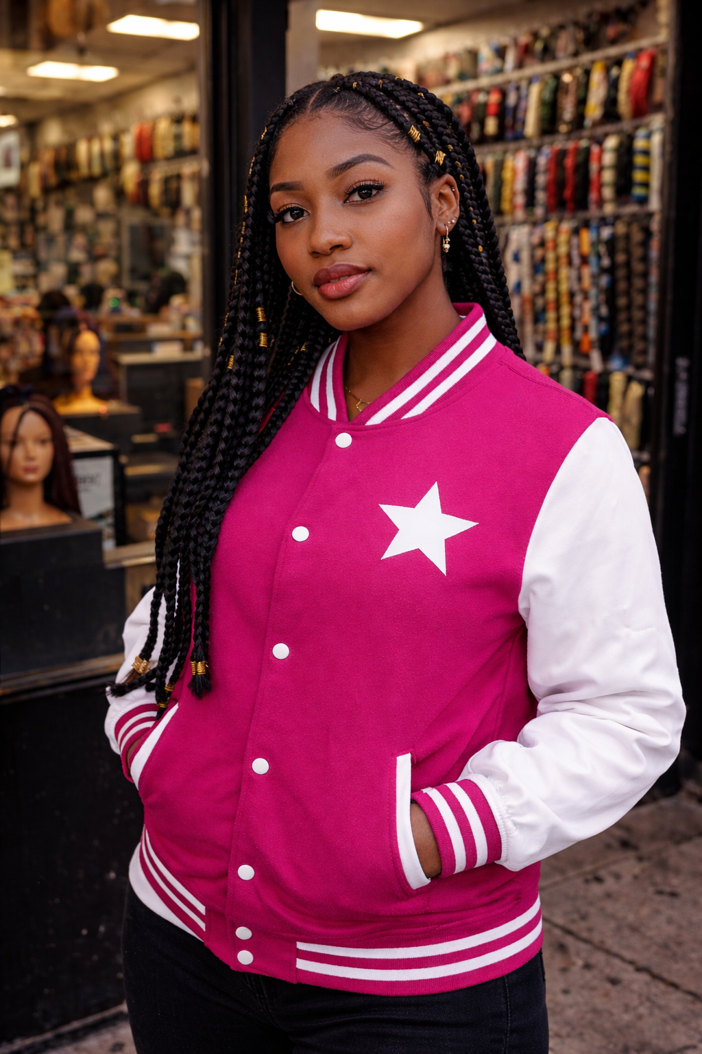 EachStage Apparel Varsity Jacket