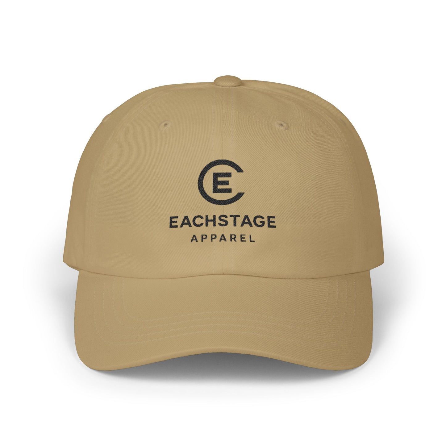 Classic Embroidered Baseball Hat – EachStage Apparel Logo