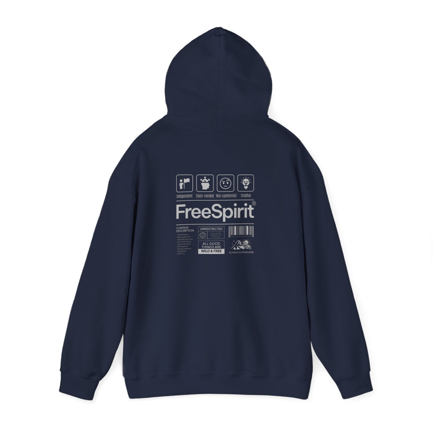 Free Spirit Minimalist Hoodie