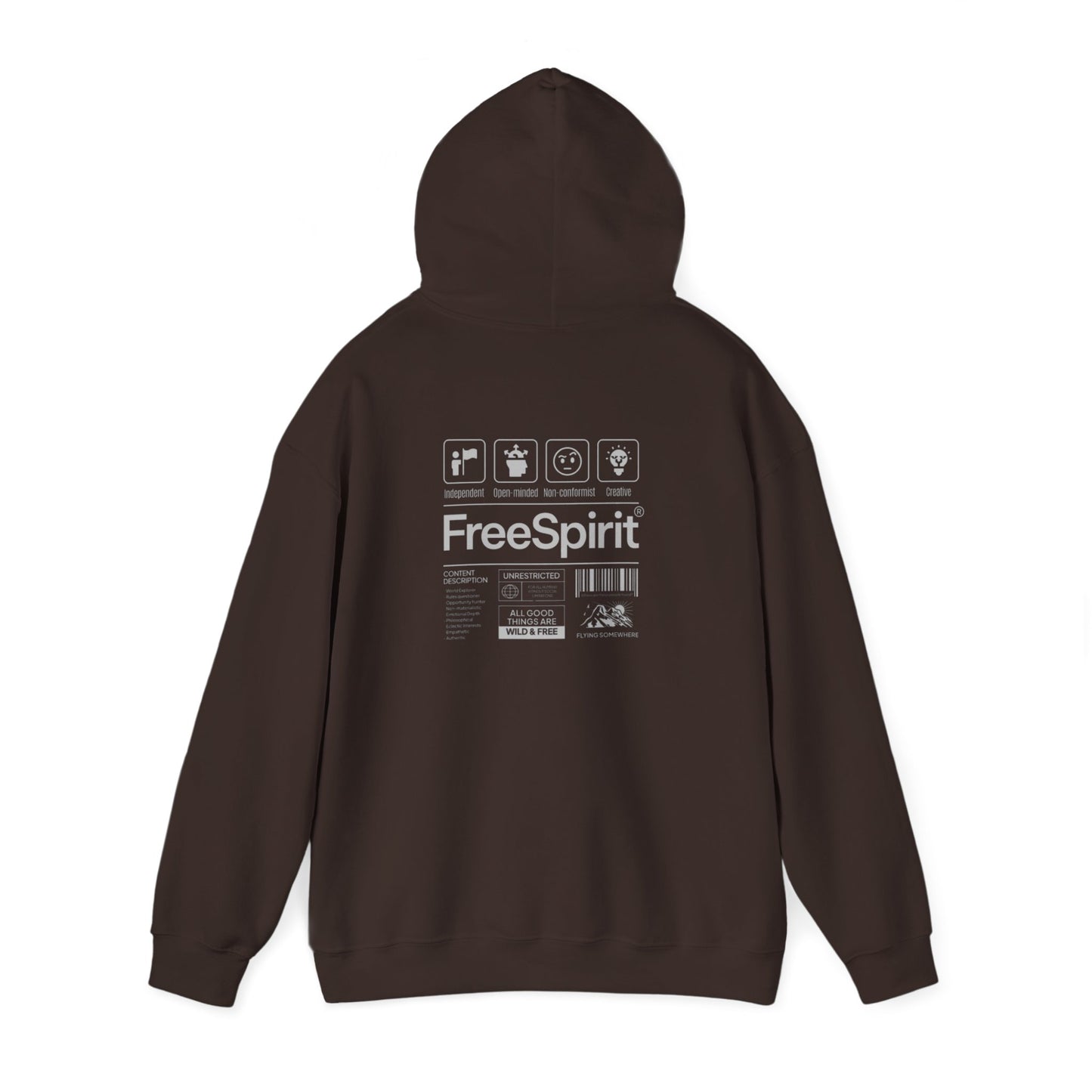 Free Spirit Minimalist Hoodie