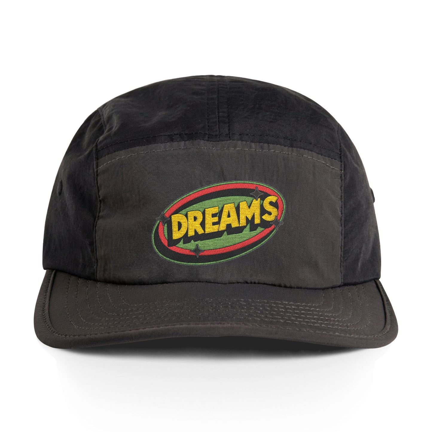 Dreams Embroidered Two-Tone Nylon Cap
