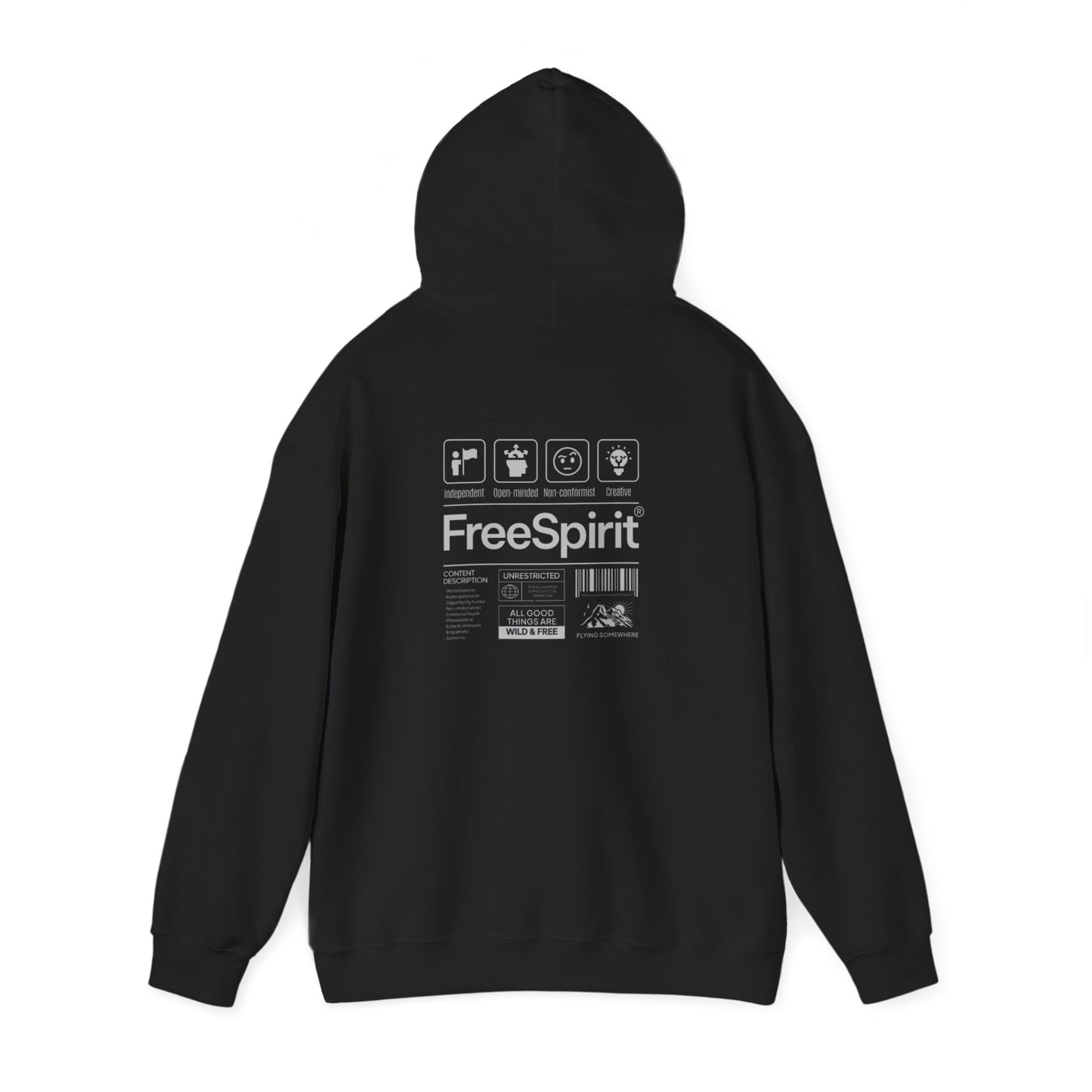 Free Spirit Minimalist Hoodie