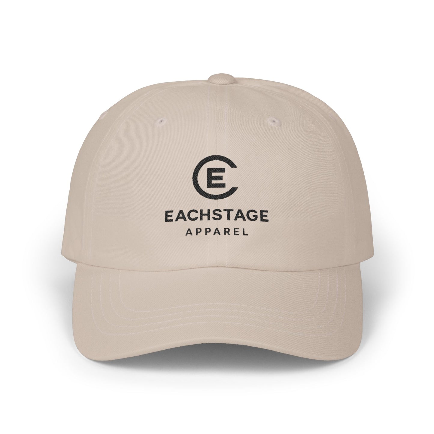 Classic Embroidered Baseball Hat – EachStage Apparel Logo
